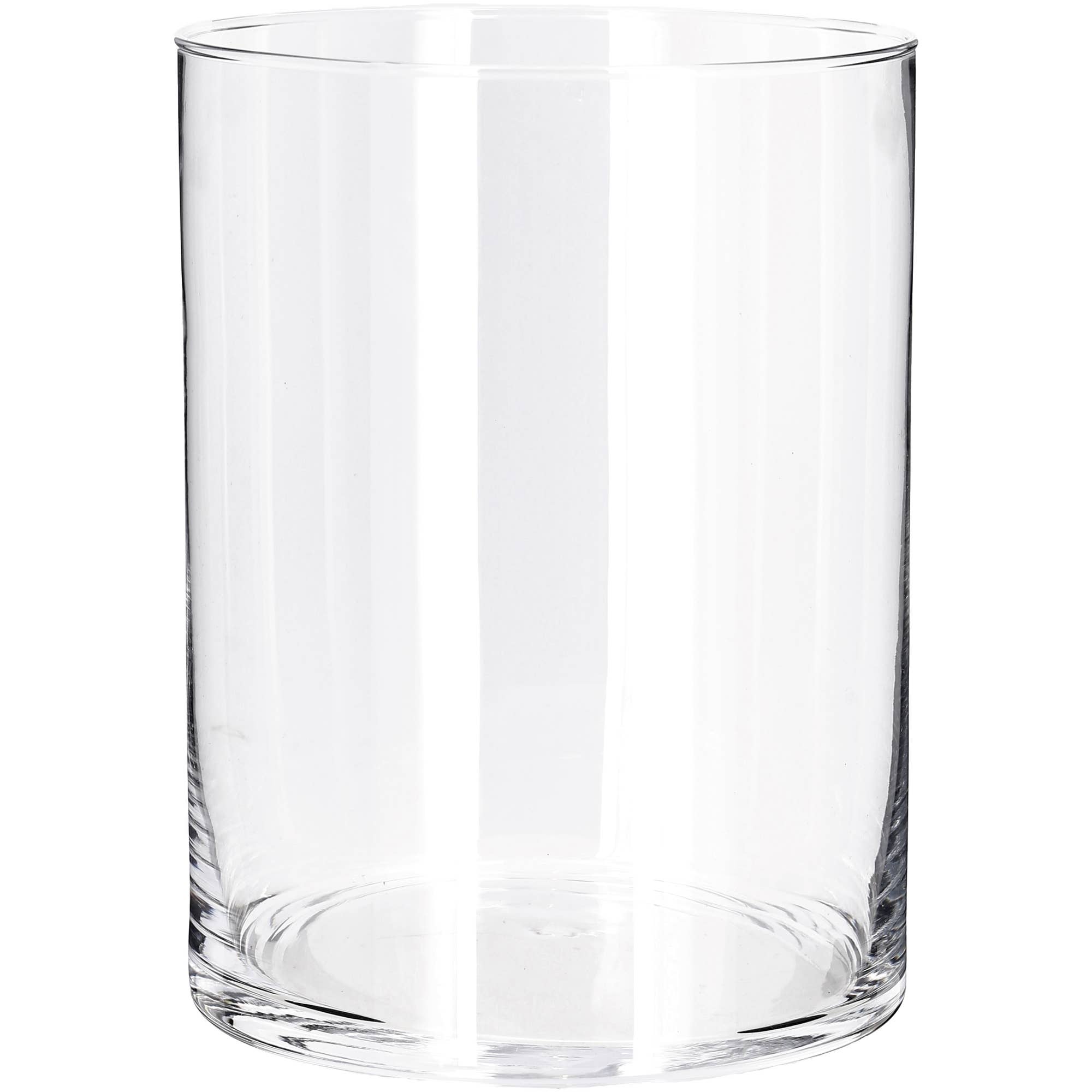 Glas Zylinder Basic, D15cm, H20cm, Klar