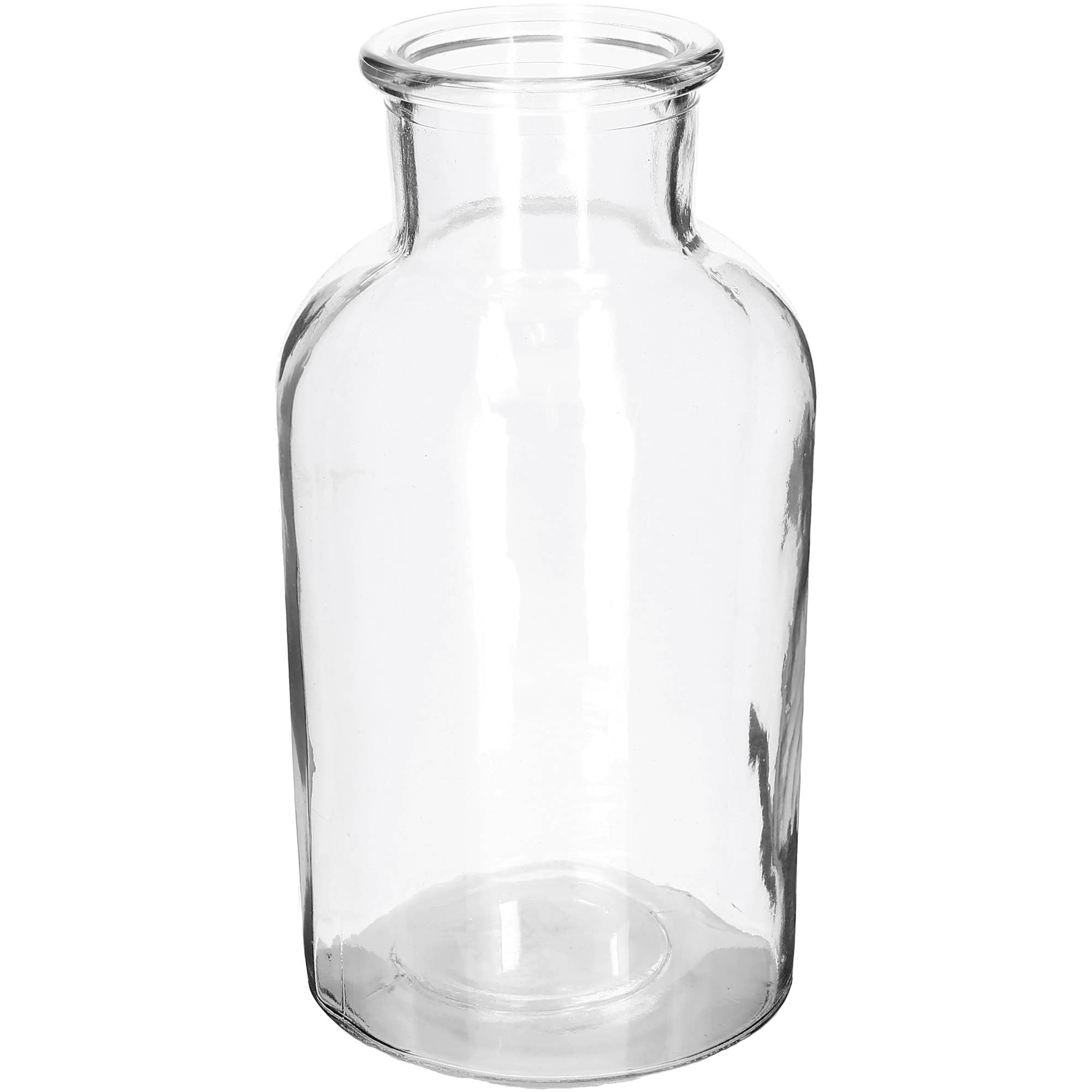 Glas Vase Sally, 1.100ml, D10cm, H20cm, Klar