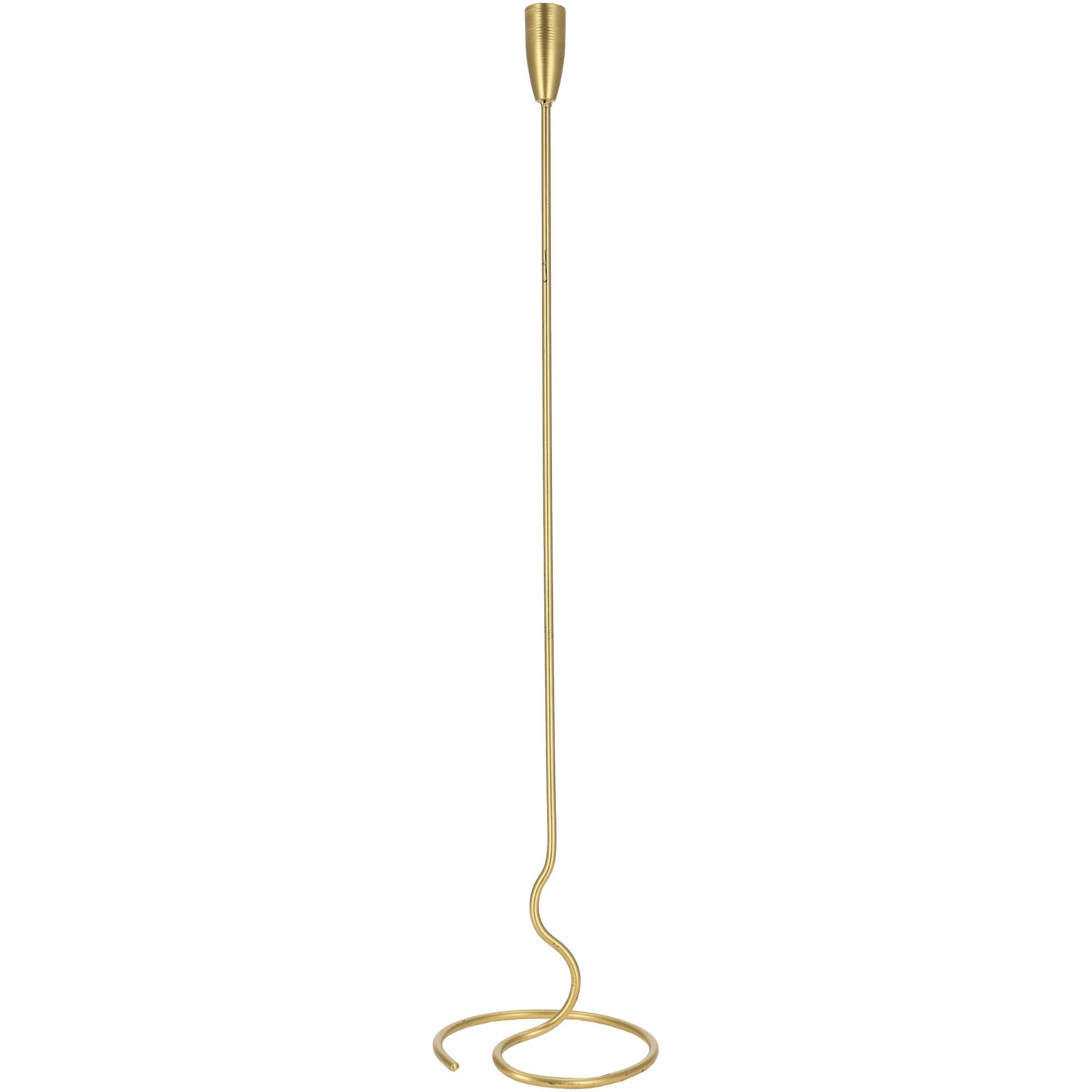 Metall Kerzenhalter Lano, D14cm, H65cm, Gold