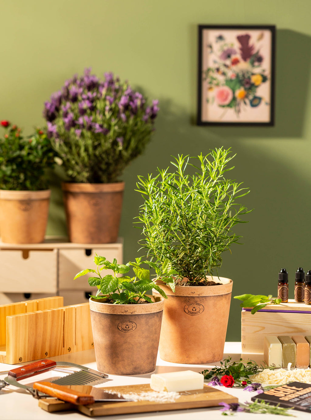 Blumentopf/Übertopf Cork Style 778 aus Keramik