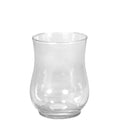 Glas Vase Hurricane, D9cm, H13cm, Klar
