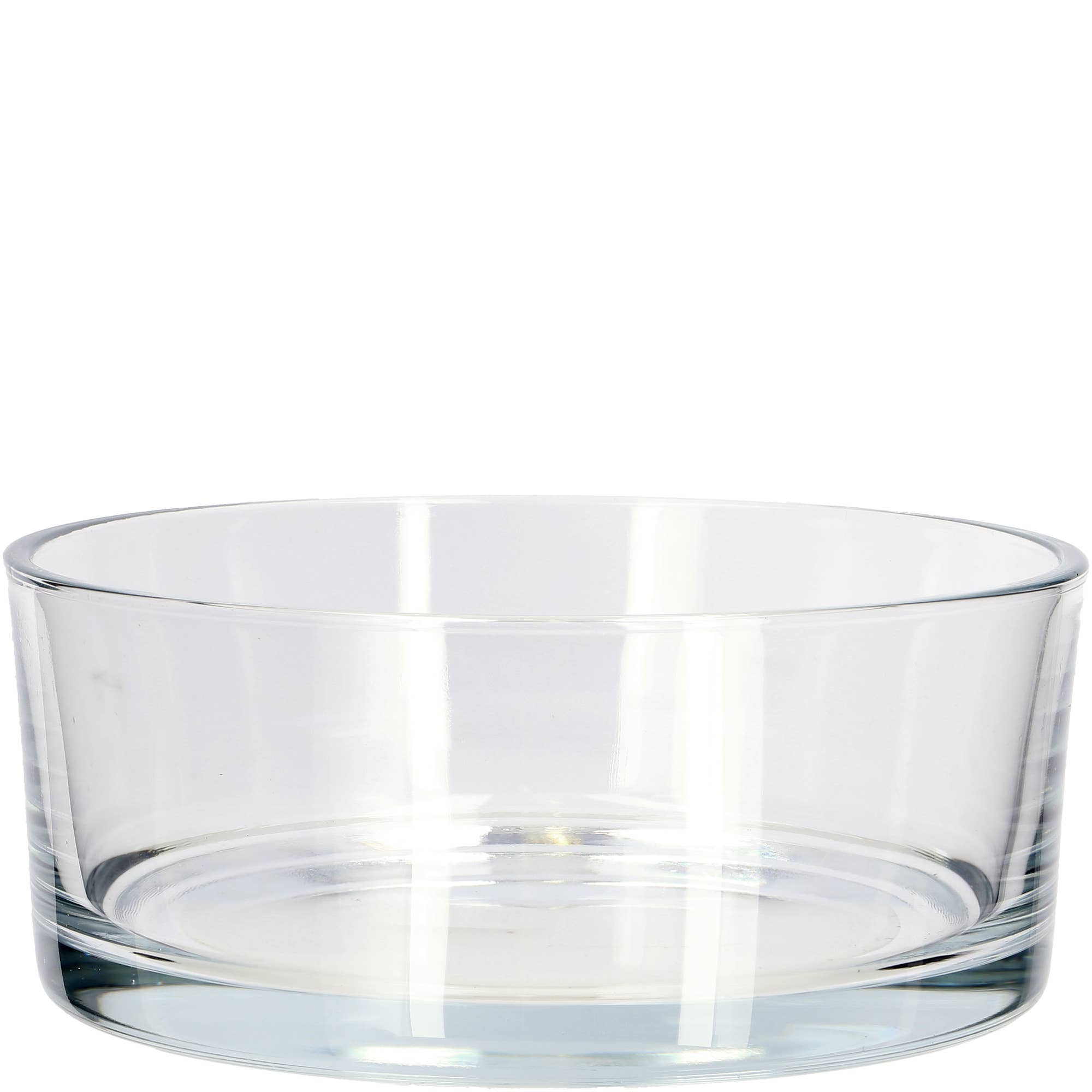 Glasschale Basic Rund, D19Cm, H8Cm, Geschmolzener