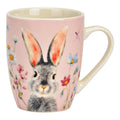 Becher Hase Dekor aus Porzellan, Bunt (B/H/T) 12x10x8cm 360ml