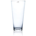 Glas Vase Basic, Rund, D15cm, H30cm, Klar