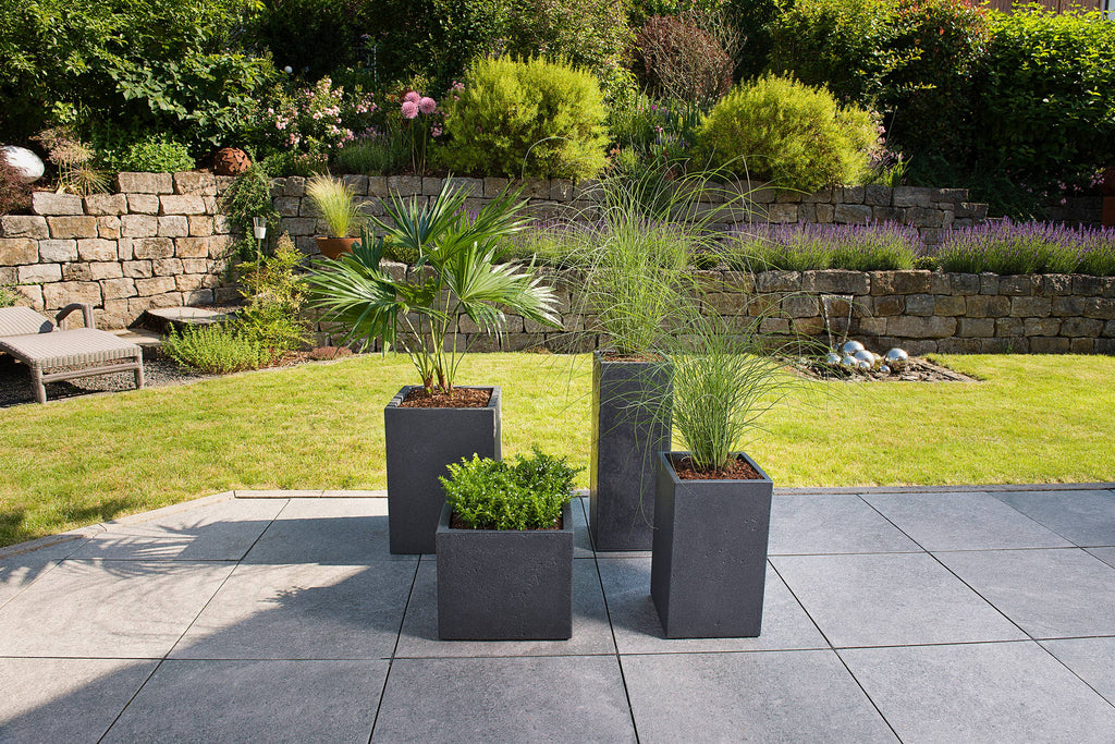 Blumentopf/Pflanzgefäß C-Cube 240 aus Kunststoff