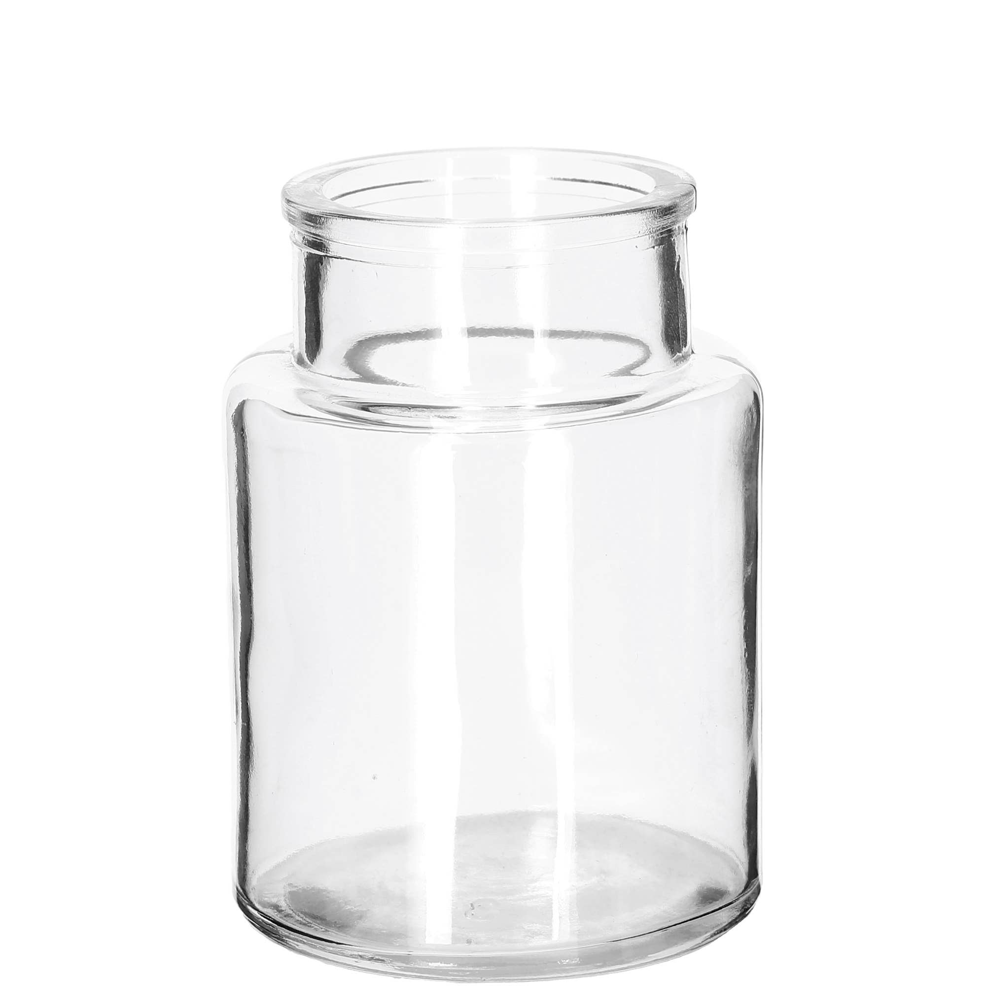 Glas Vase Sally, 200ml, D7cm, H10cm, Klar