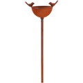 Metall Vogeltränke Bono Zum Stecken, D13cm, H6,5 cm