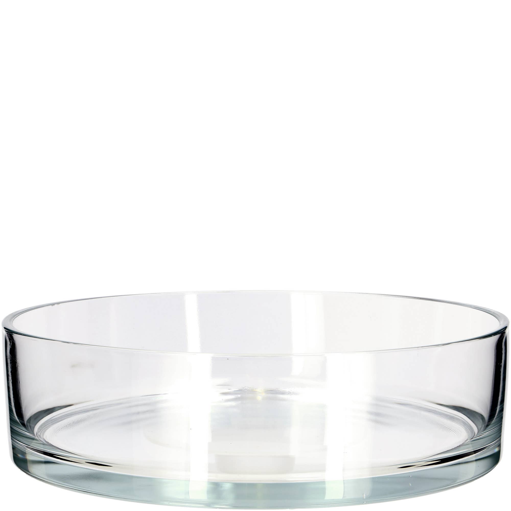 Glasschale Basic, Rund, D29cm, H8cm, Klar