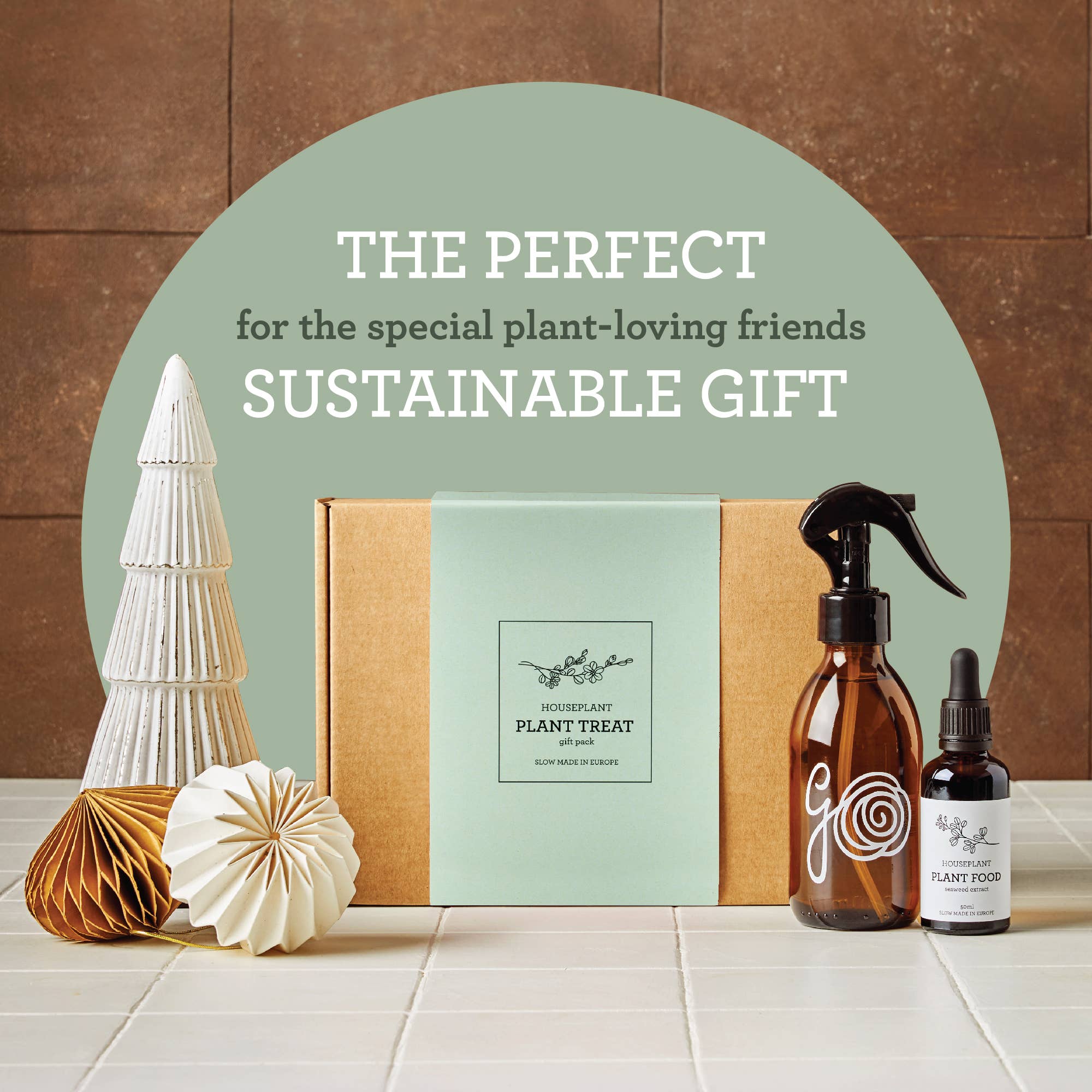 PFLANZENPFLEGE-SET | Geschenkpaket mit Pflanzenleckereien