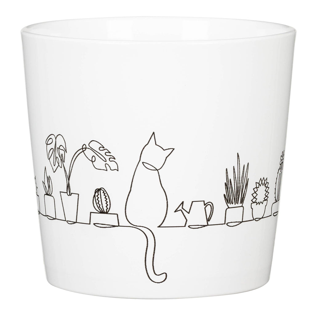 Blumentopf/Übertopf 870 aus Keramik