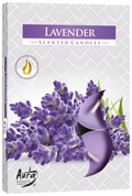 STL-18 - Set mit 6 duftenden Teelichtern - Lavender