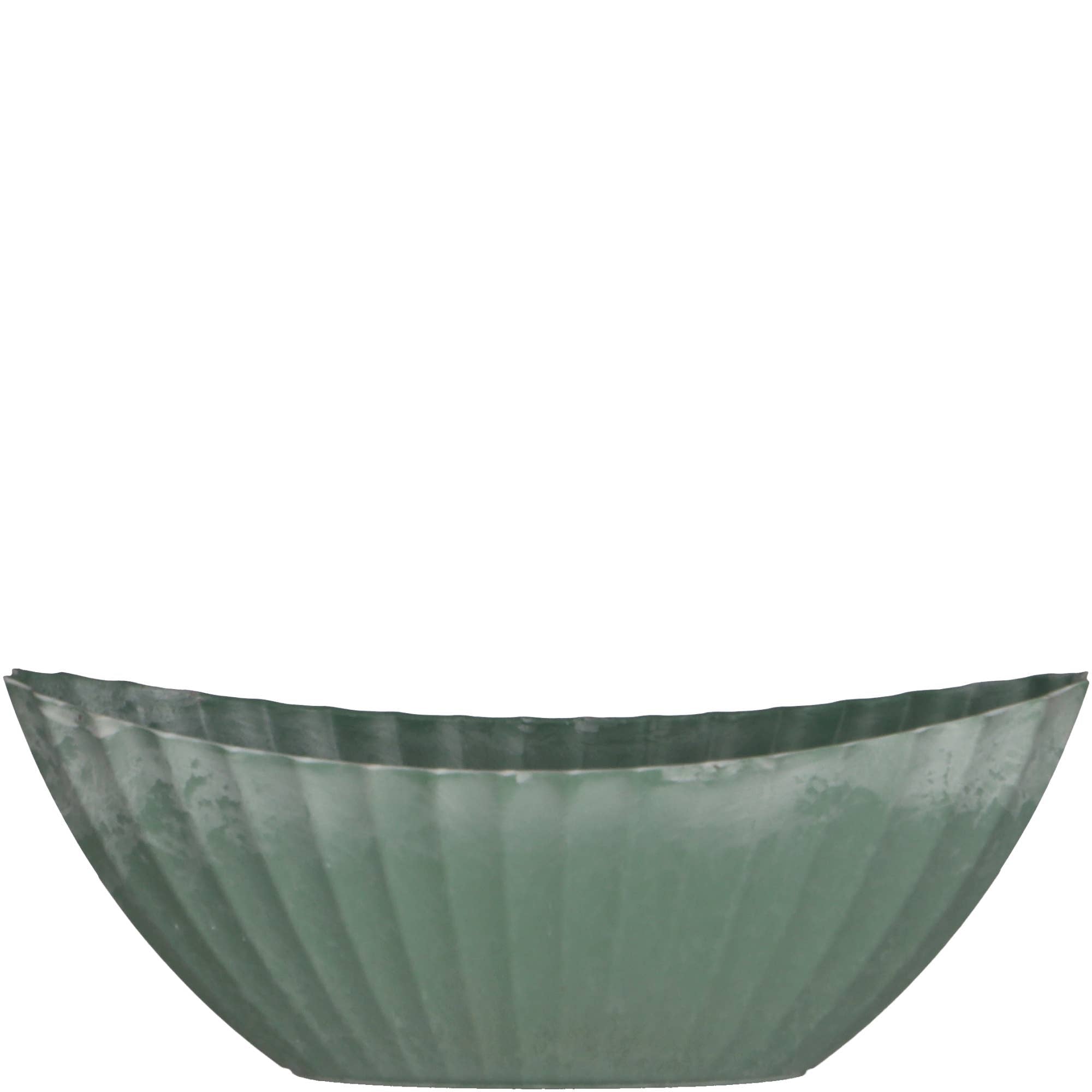 Kunststoff Jardiniere Lutz Schiff, L41cm, H16cm, A