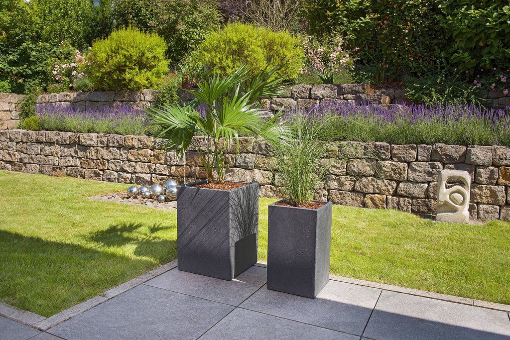 Blumentopf/Pflanzgefäß C-Cube 240 aus Kunststoff