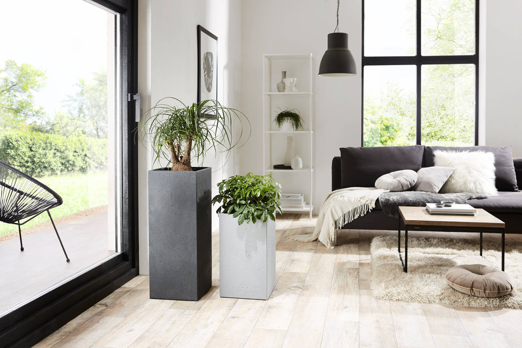 Blumentopf/Pflanzgefäß C-Cube 240 aus Kunststoff