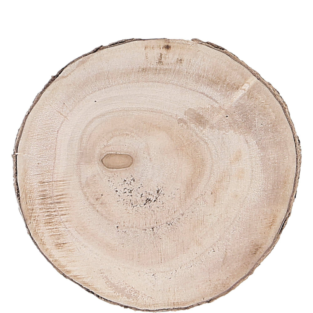Holz Scheibe Howard, D15-18cm, H2cm, natur